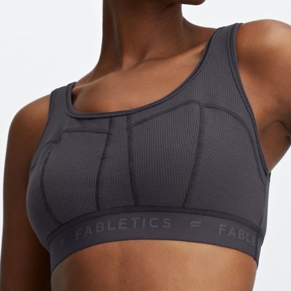 NWT Fabletics Waffle Bra XL